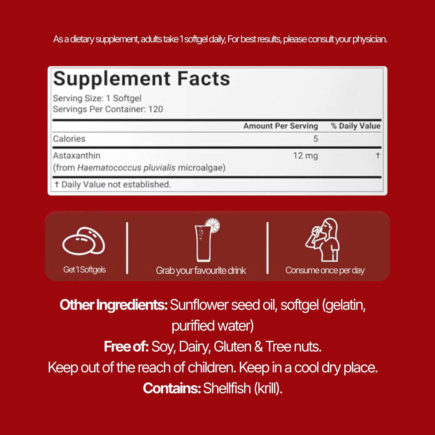 12-mg Astaxanthin