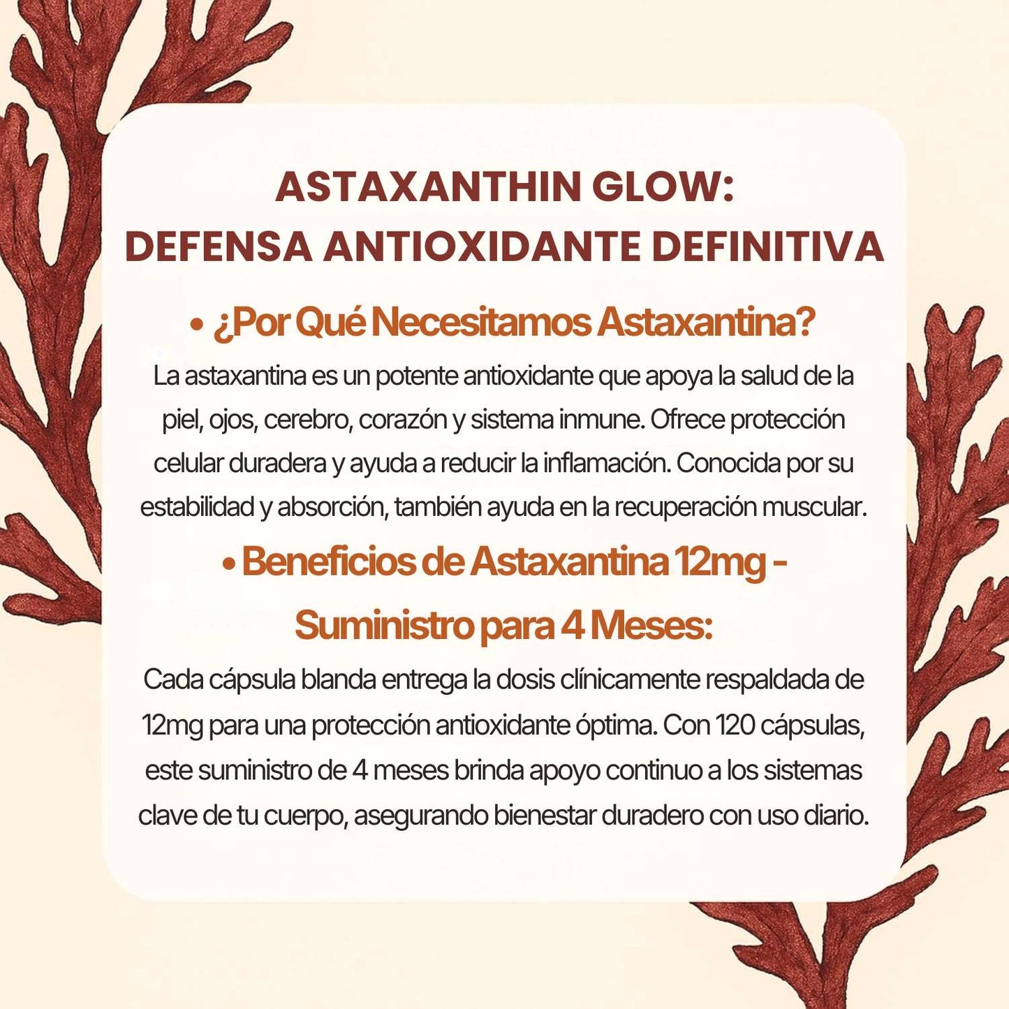 12 mg De Astaxantina Pura