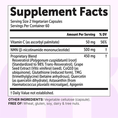 HaloraCo Pure NMN Capsules
